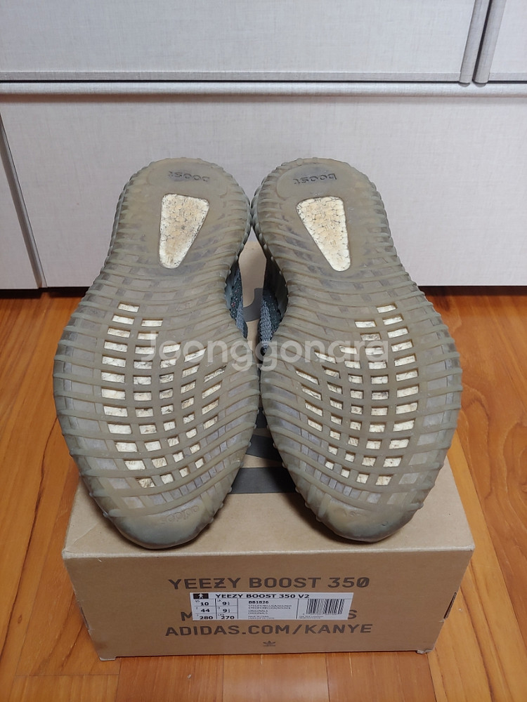 (280) 이지부스트 350 v2 벨루가 1.0솔라레드--6