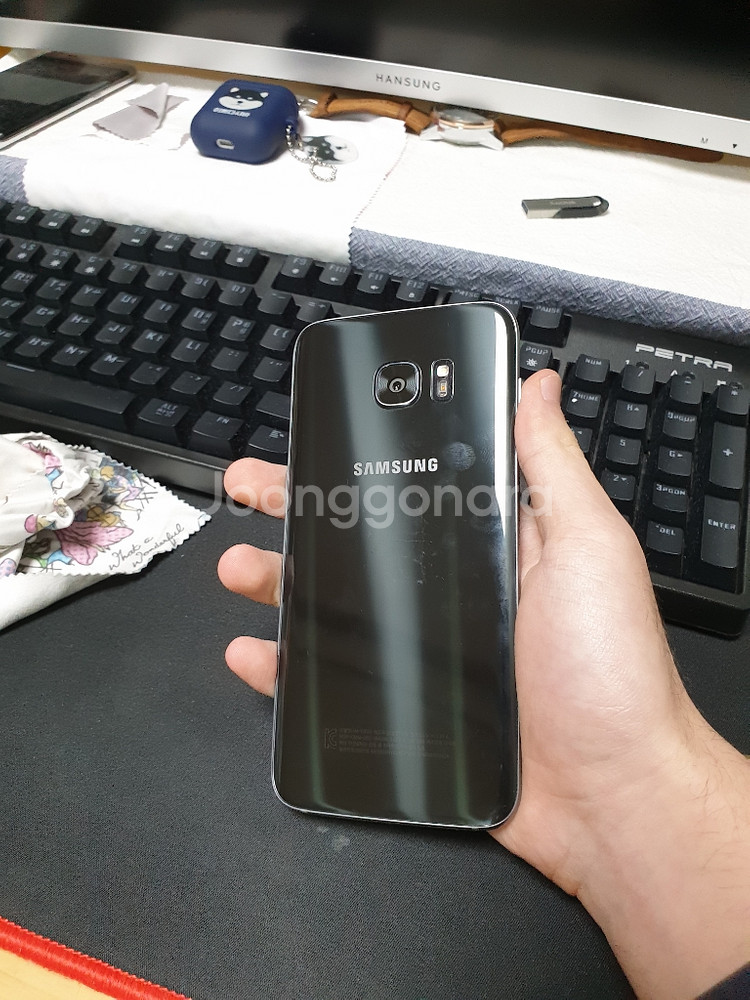 [인천] 갤럭시 S7 엣지 32기가 잔상 있음 블랙--4