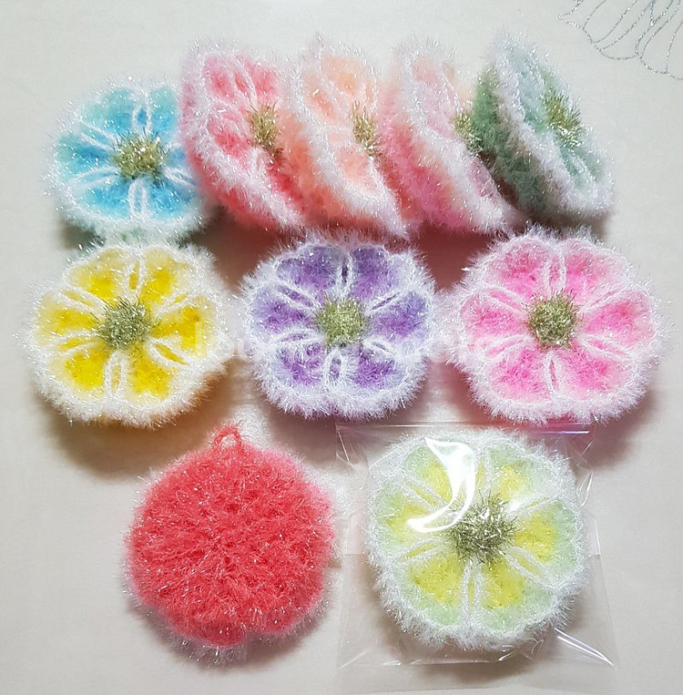 체인하트 수세미--1