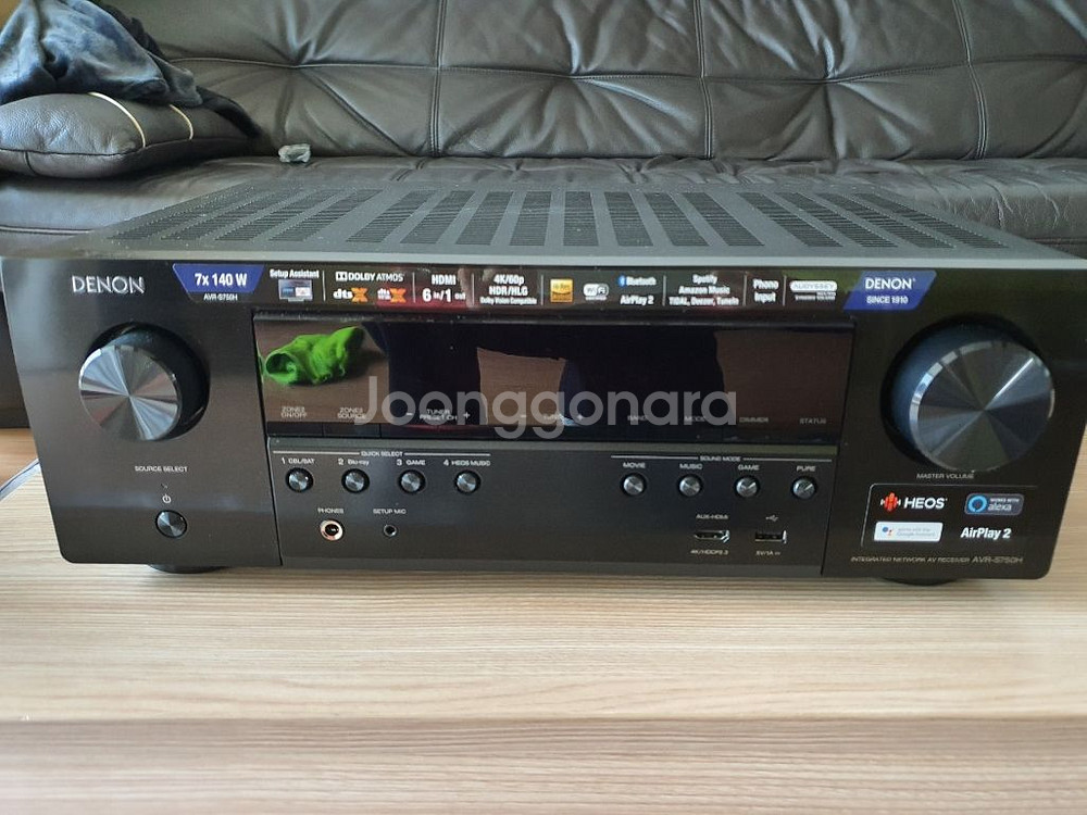 데논 리시버 avr-s750h 입니다--0