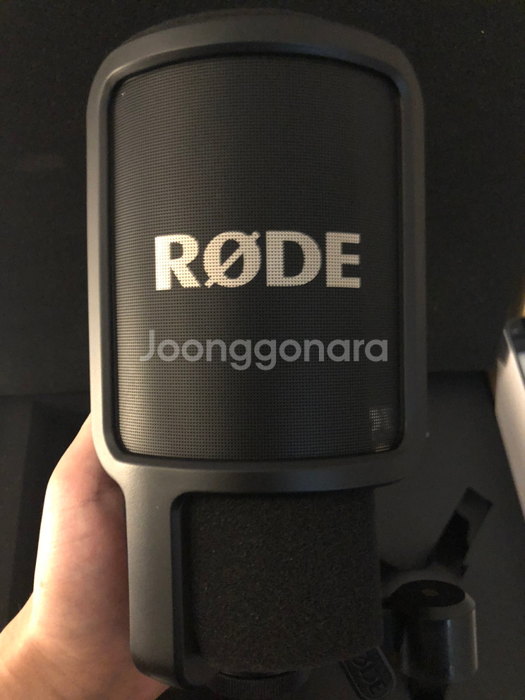 로데 NT-USB 마이크 팝니다 Rode s+급--1