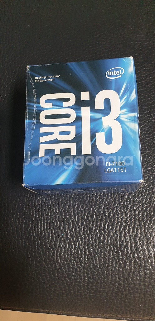 인텔 cpu i3-7100--0