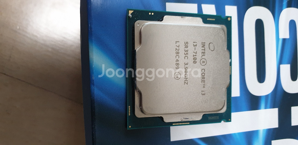 인텔 cpu i3-7100--2