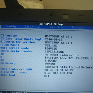 Lenovo T430U 4ram 500GB