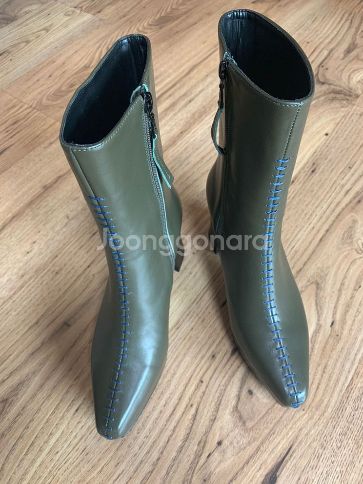 matinkim STITCH BOOTS IN KHAKI--2