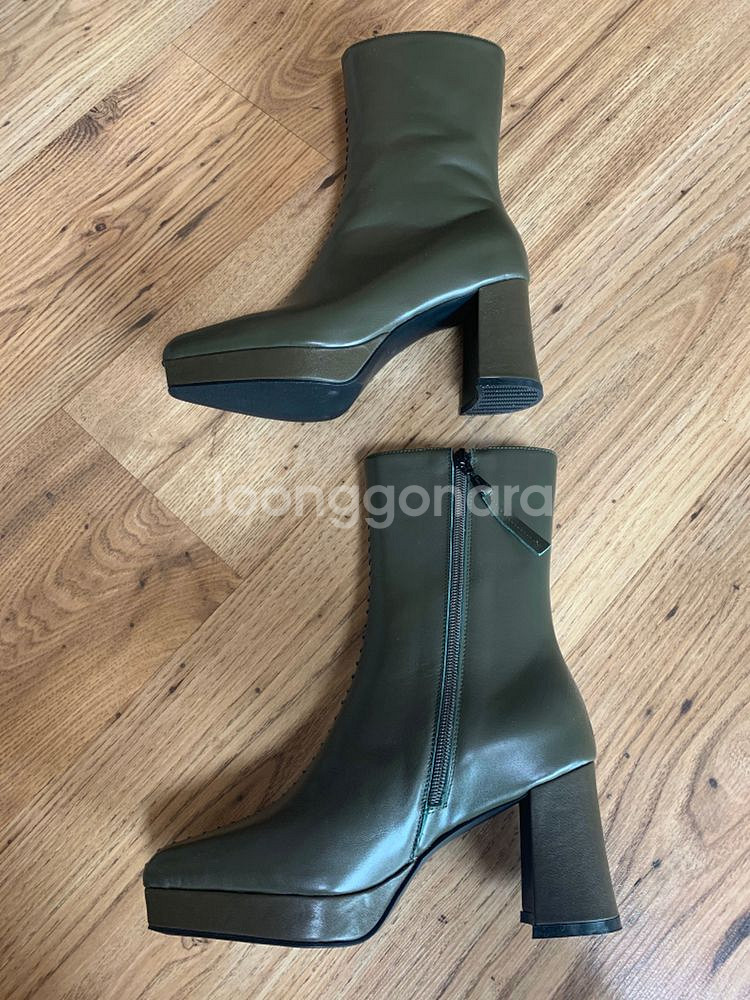 matinkim STITCH BOOTS IN KHAKI--3