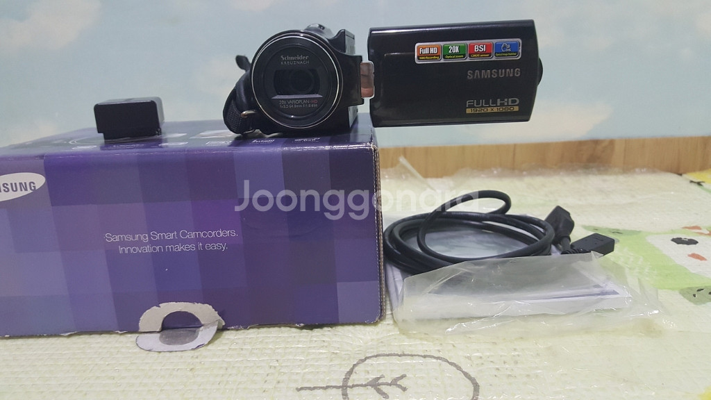 삼성 FULL HD 캠코더 HMX-H200BD--0