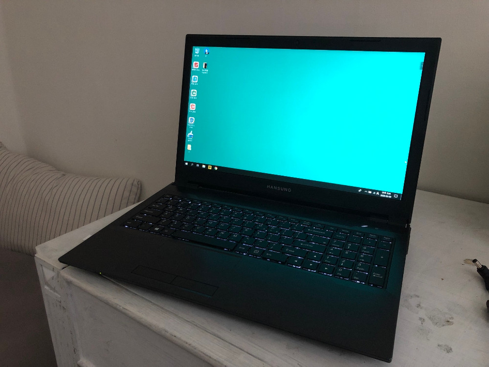 한성노트북 h58 dga2 팝니다. 거의새것--3