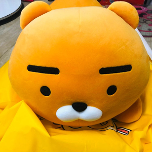카카오프렌즈 바디필로우 라이언 인형
