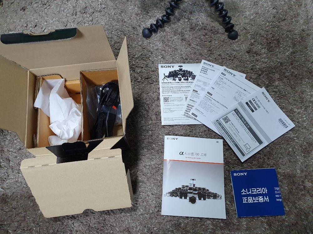 sony a6400 블랙 정품 팔아요(박스풀)--3