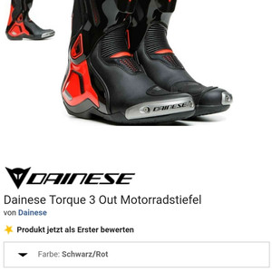 Dainese 오토바이 부츠