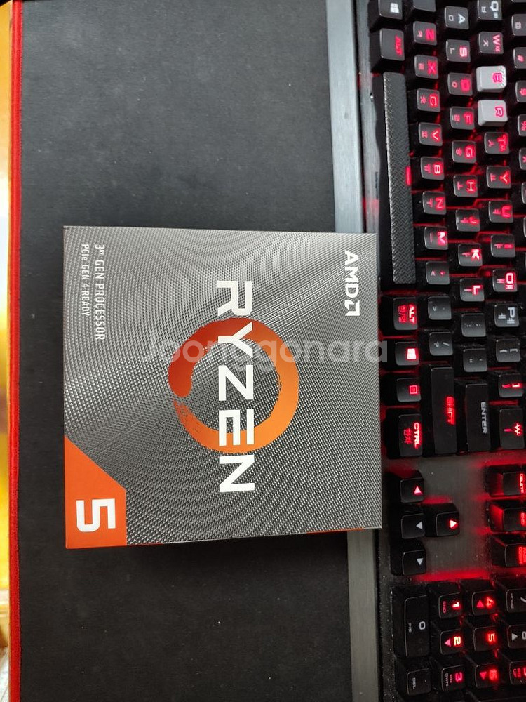 라이젠 2600 cpu 기쿨 포함--0