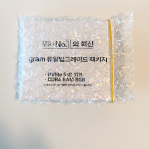 2020 gram 듀얼업그레이드 패키지