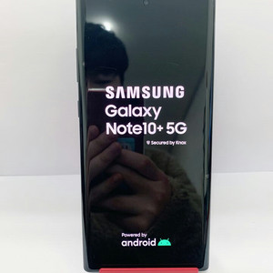 갤럭시노트10+ 5G U+ 256GB 블랙 정상해지