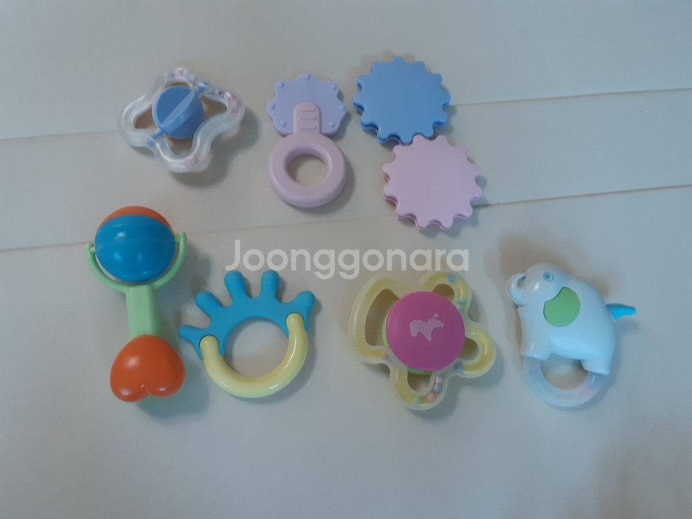초점책, 아가방 딸랑이,촉각블럭,헝겊책 등 일괄--6