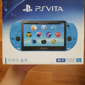 psvita2세대 아쿠아블루 128g 풀박팝니다.