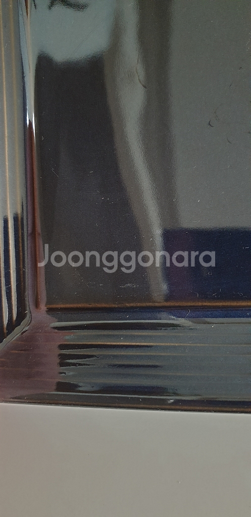 오덴세 사각접시 2개+자주 무광 플레이트 세트--4