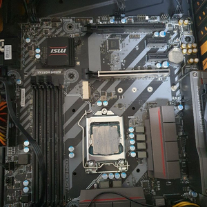 메인보드 B250 + CPU G4560 + 암드기쿨 팜