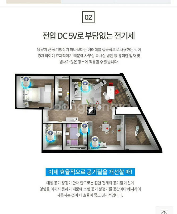코코젤리 미니공기청정기/소형공기청정기/에어샷--6