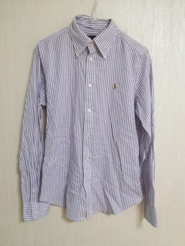 여성 랄프로렌 슬림핏 스트라이프셔츠 (95) 이미지