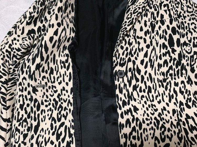 자라 레오파드 호피 코트 XS--5