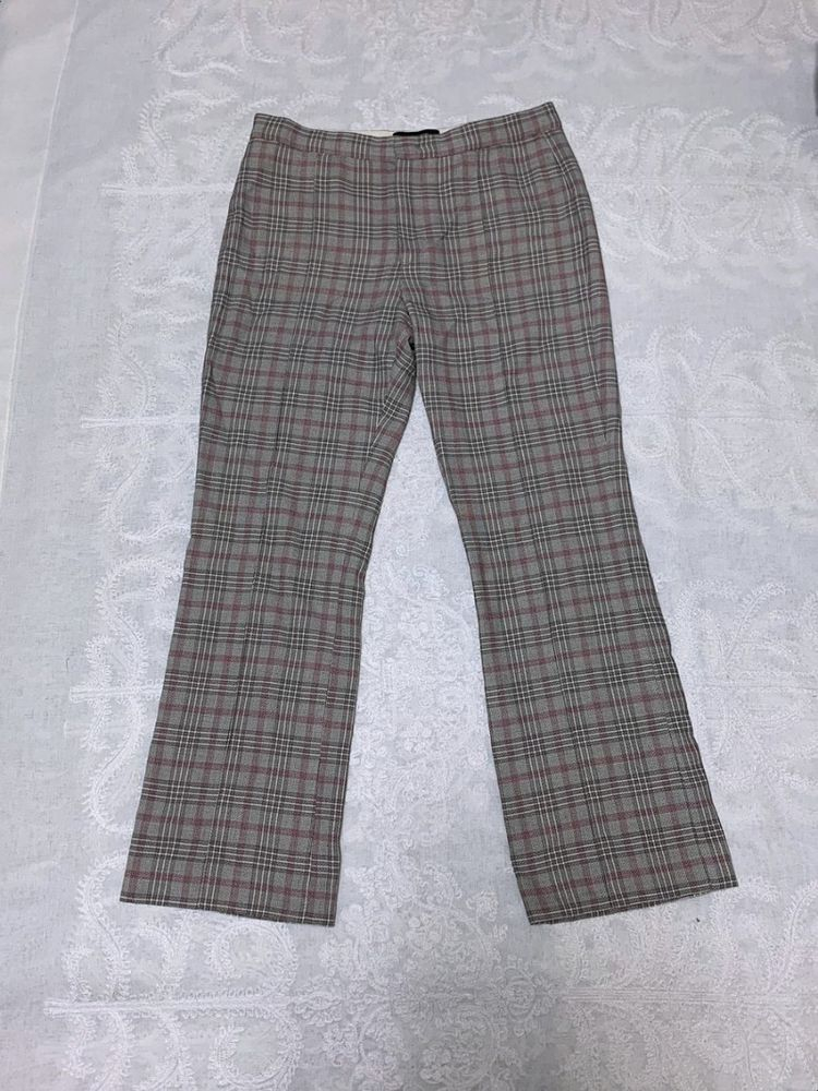 이자벨마랑 체크 슬랙스 size 36--6