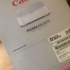 캐논 pixma mg3670프린터기 (새제품 박스미개봉