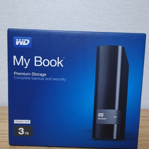 WD my book 3TB 외장하드