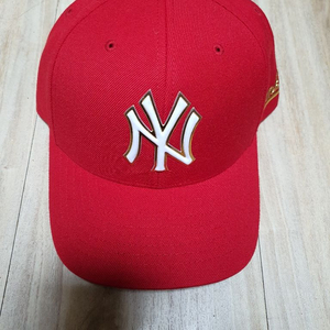 [새상품 정품] MLB 남녀공용 원포인트 커브조절캡