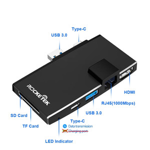 MS Surface pro7 전용 확장 USB 허브