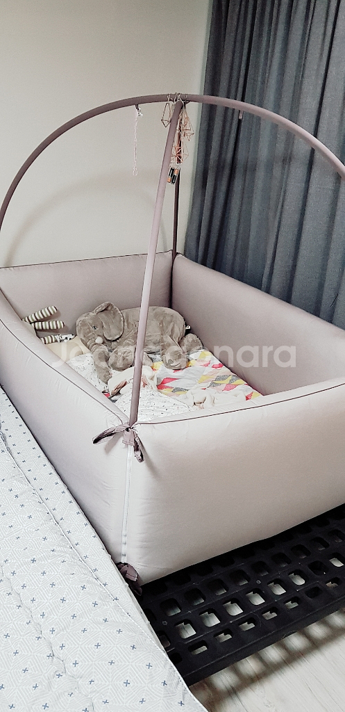 롤베이비 범퍼침대 특대형--4