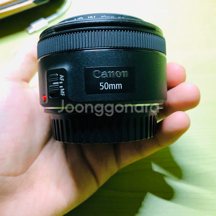 캐논 50mm 단렌즈 f1.8 STM--1