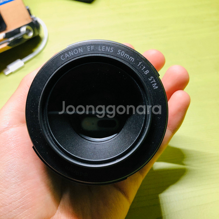 캐논 50mm 단렌즈 f1.8 STM--2