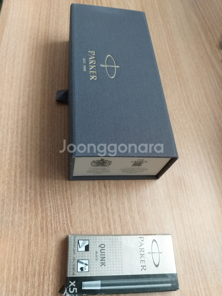 파카 만년필 소네트 스텐레스스틸 CT [미사용]--1
