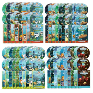 [+포스터+대본+생물카드]옥토넛 1~5집 dvd-새제품