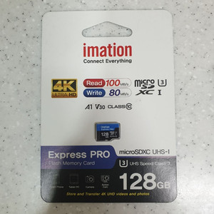 [micro sd 128GB]imation정품, 미개봉