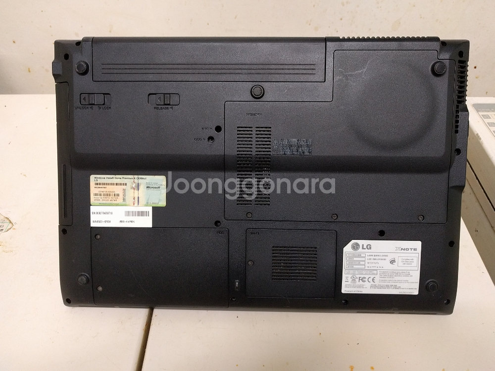 엘지Xnote R580 T6500 4G HDD320GB--5
