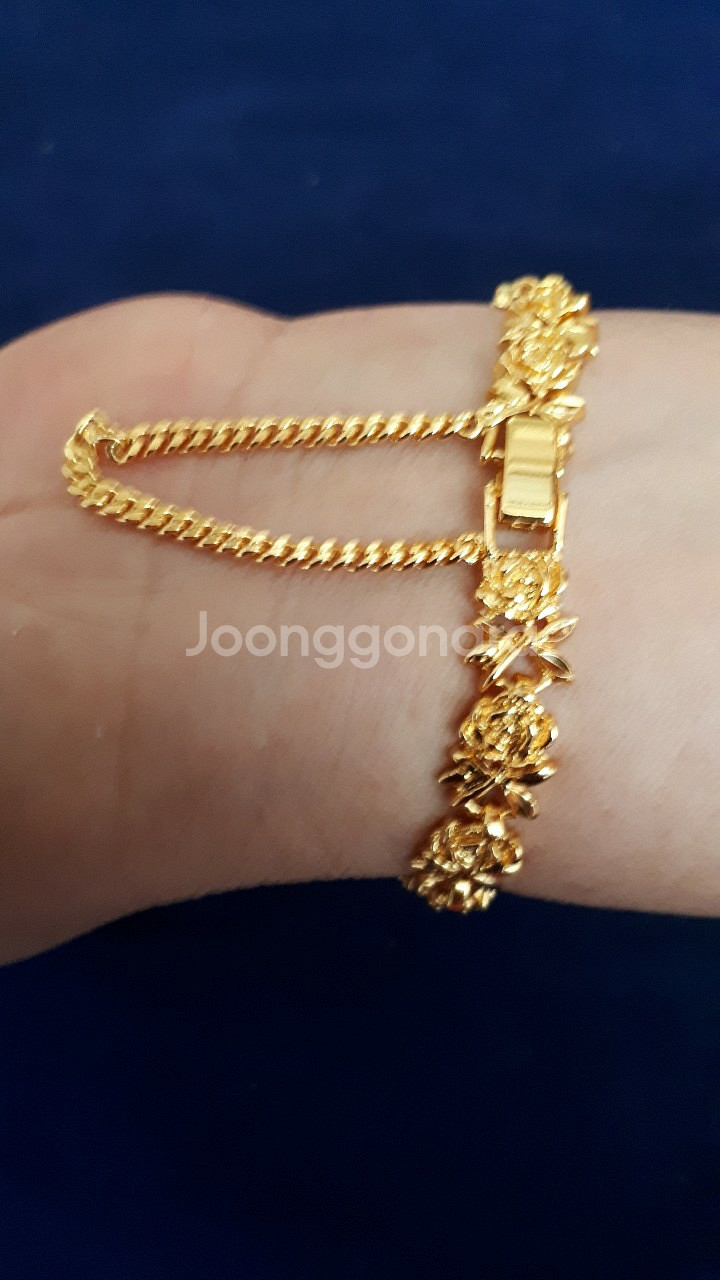 18k 특수도금 여성용 팔찌--4