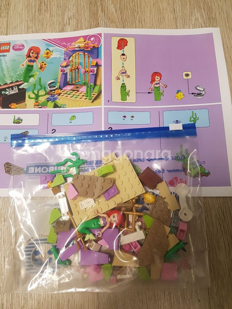 레고디즈니41050 인어공주의 숨겨진보물--1