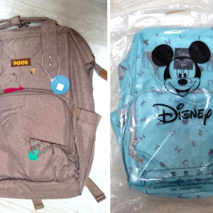 디즈니 정품 기저귀 가방 백팩