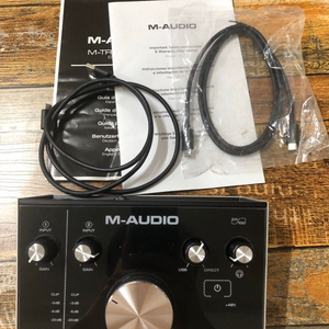 m audio m-track 2x2 오디오인터페이스