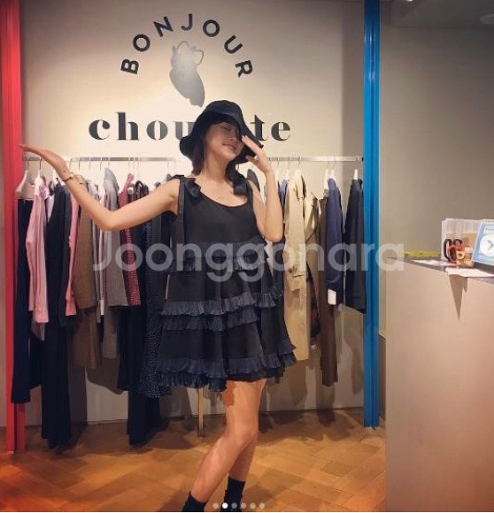 럭키슈에뜨 원피스 한예슬 강승현 급처 가격내림--4