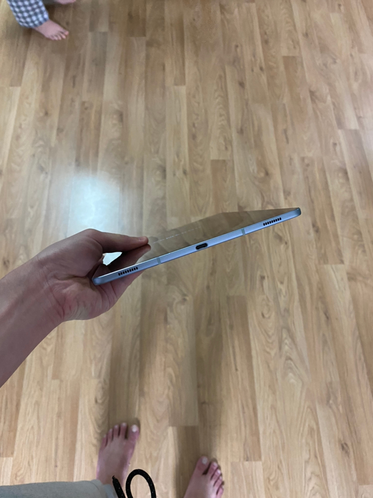 갤럭시탭s6 256gb wifi 블루 팝니다--3