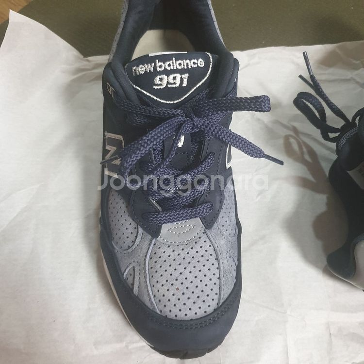 뉴발 991 네이비(M991NVB) 사이즈 : 260--6