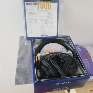 소니 sony mdr 7506 mdr-7506 풀박스