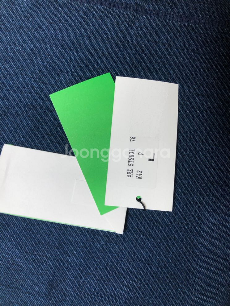 겐조 데님반팔--5