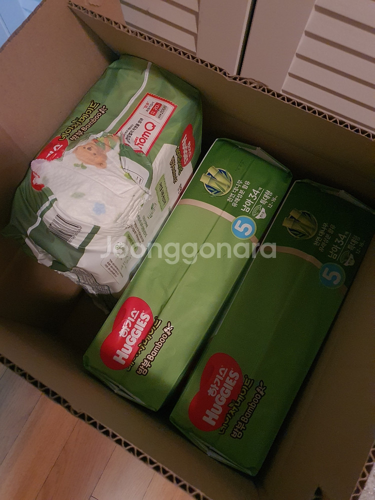 하기스 네이처메이드 밤부 밴드기저귀 5단계--0