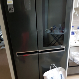 디오스 노크온 냉장고