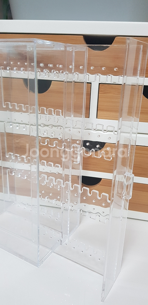 한샘 귀걸이정리함(거의 새제품)/침실조명(3단 조절)--2