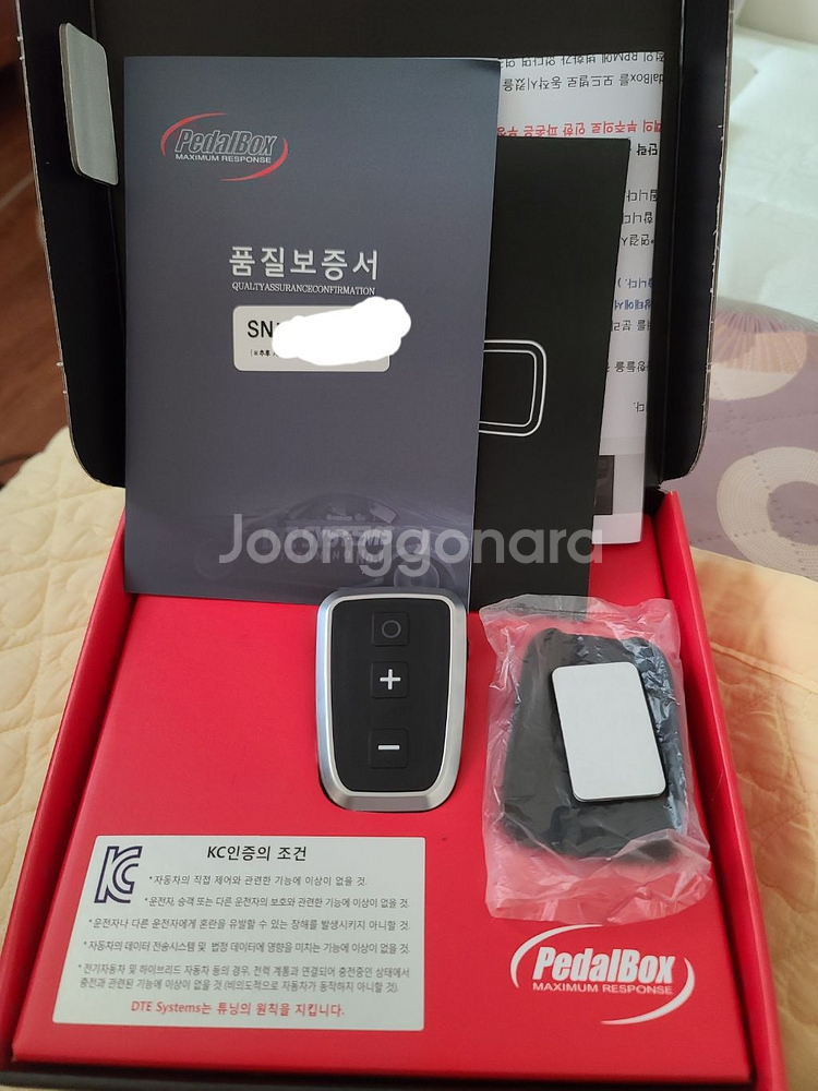 DTE 페달박스 더뉴말리부용 팝니다--0